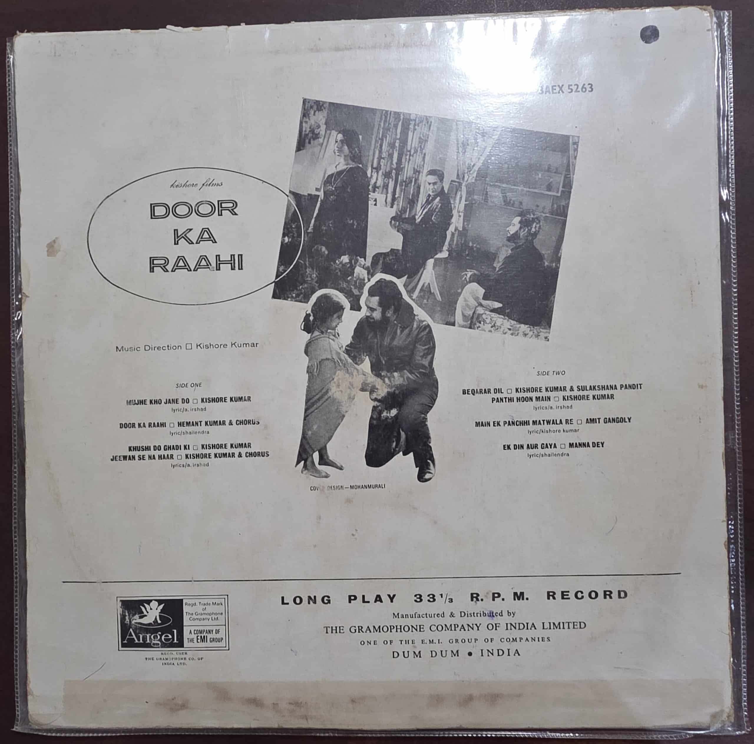 Door Ka Raahi – Record LP Vinyl Vintage -Bollywood - Image 2