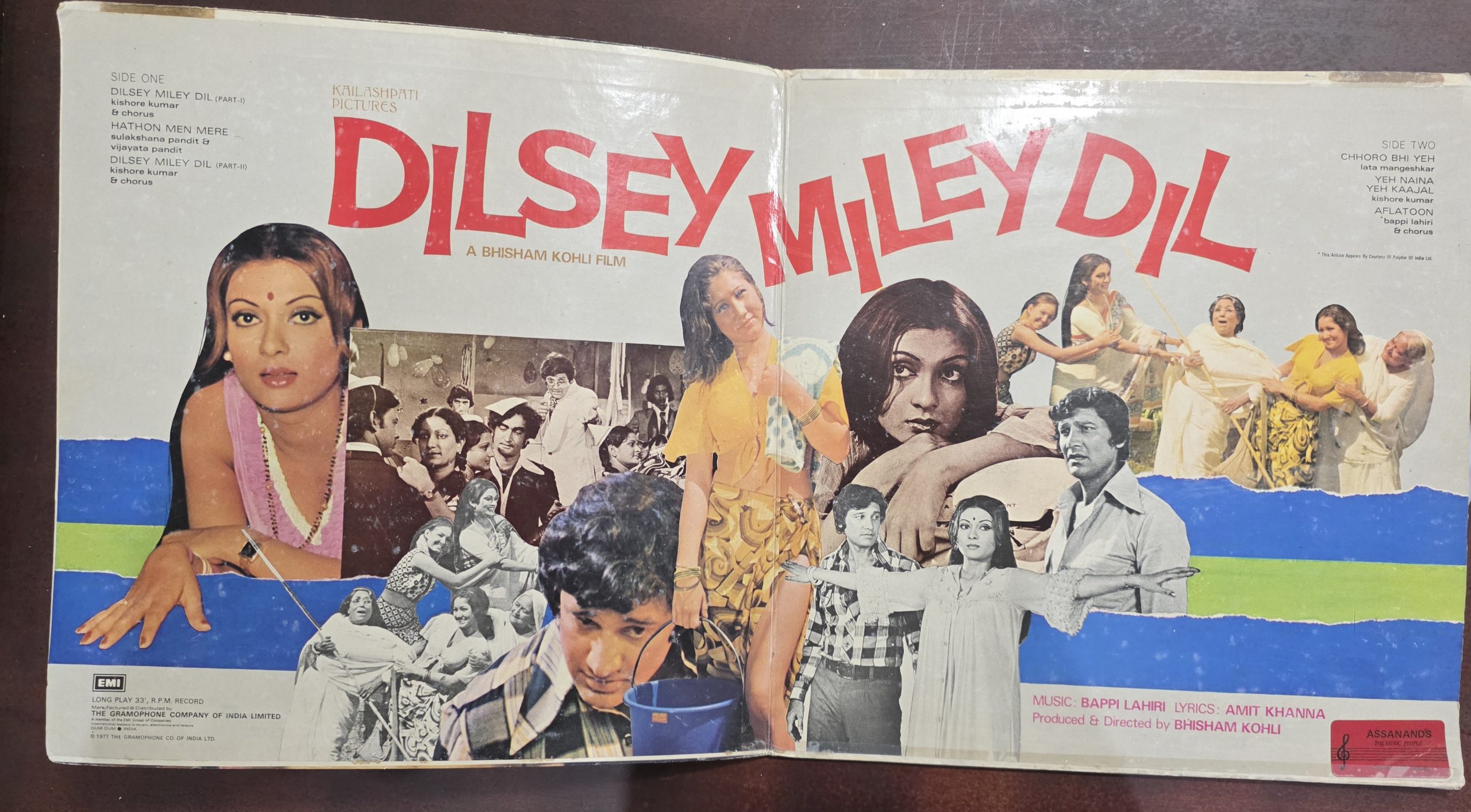 Dilsey Mile Dil – Record LP Vinyl Vintage -Bollywood - Image 2