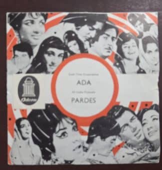 Ada / Pardes EKDA 199 – Record EP Vinyl Vintage -Bollywood