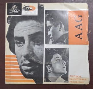 Aag TAE 1342 – Record EP Vinyl Vintage -Bollywood