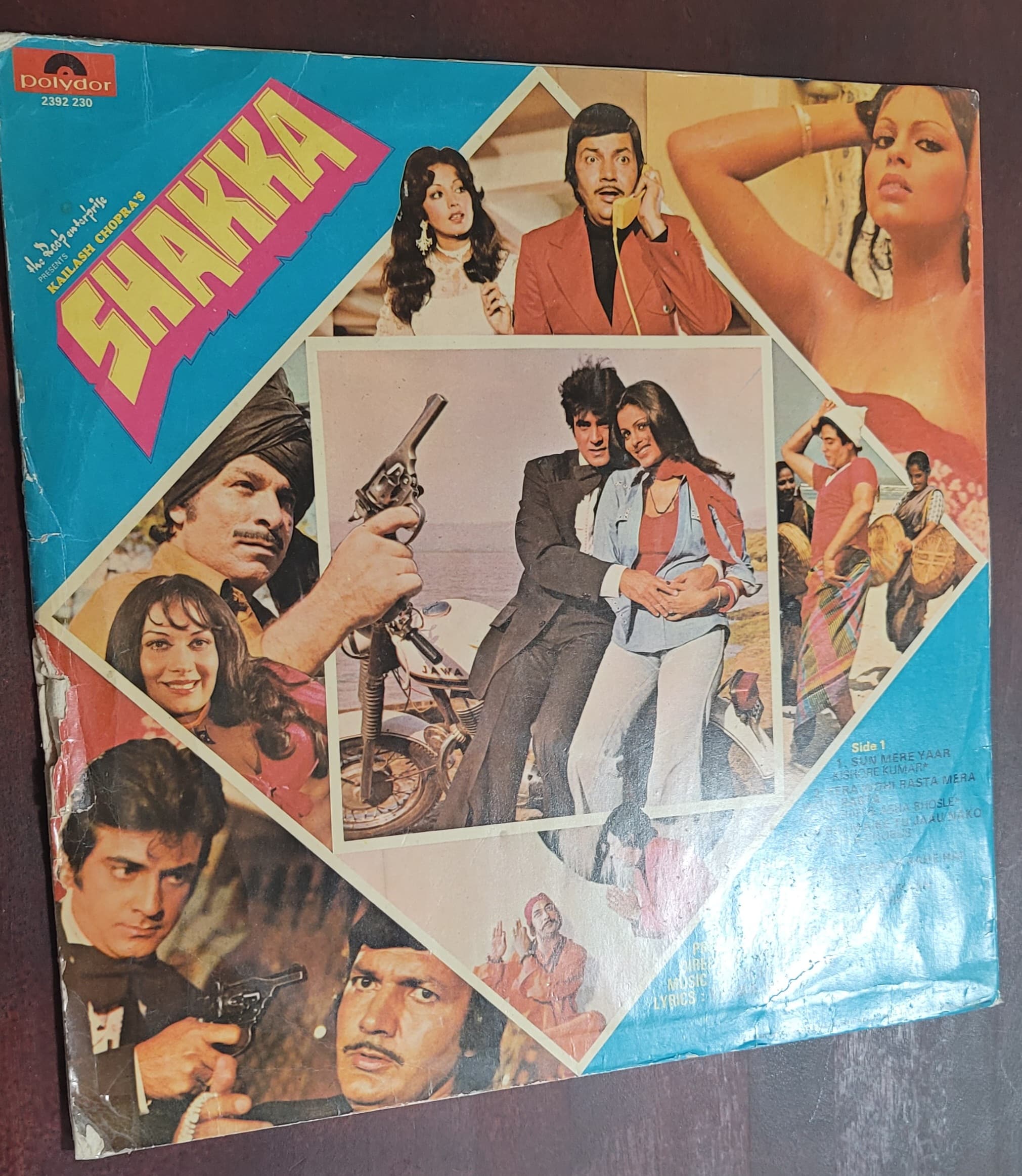 Shakka– Record LP Vinyl Vintage -Bollywood
