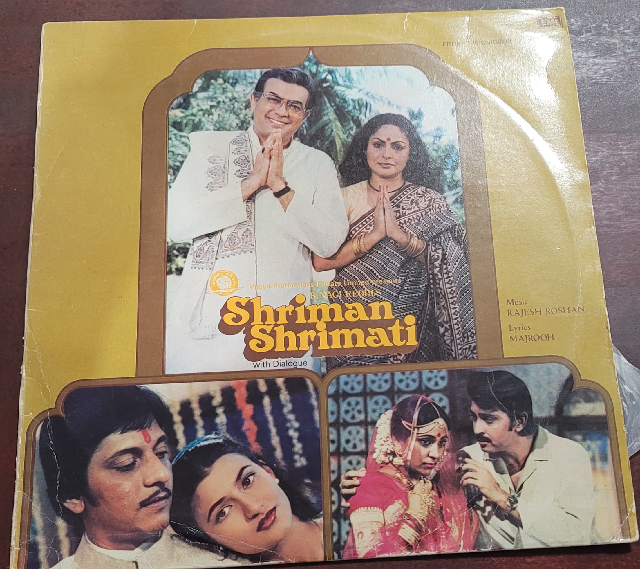 Shriman Shrimati – Record LP Vinyl Vintage -Bollywood