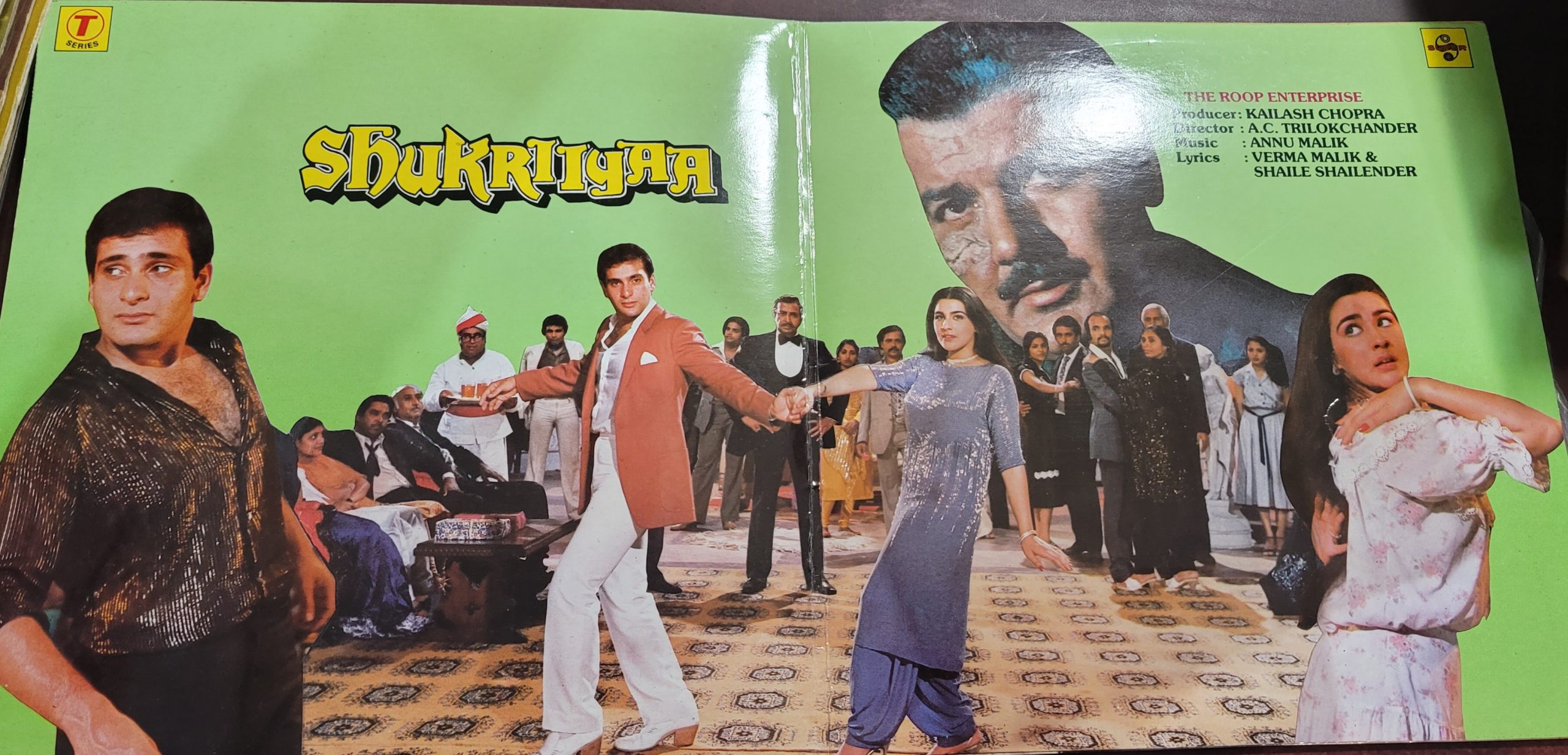 Shukriiyaa – Record LP Vinyl Vintage -Bollywood - Image 3