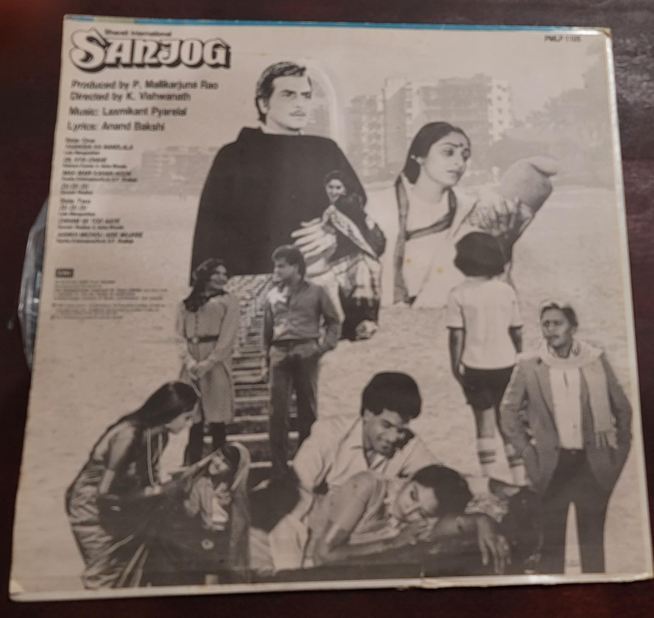 Sanjog - Record LP Vinyl Vintage -Bollywood - Image 2