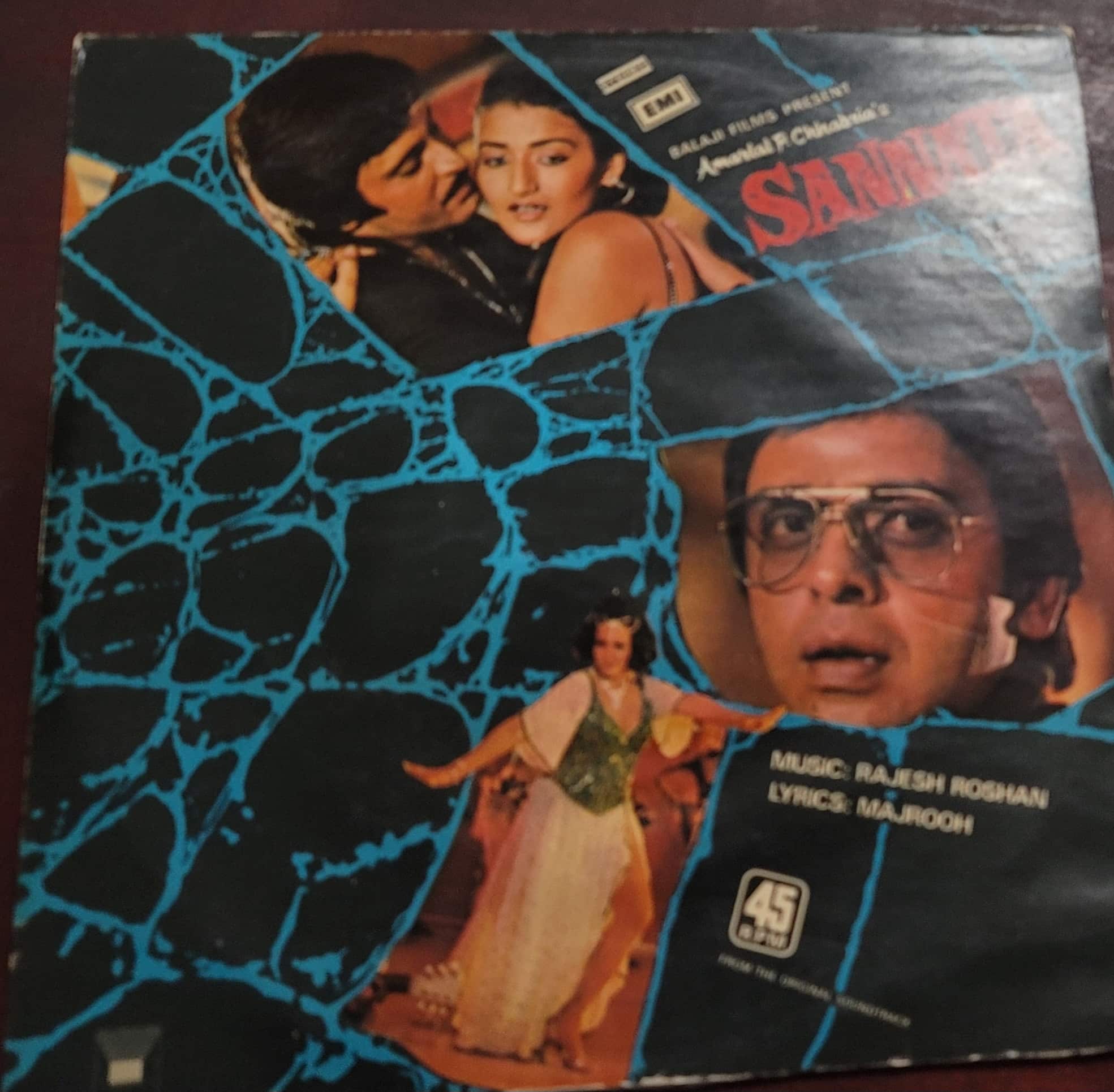 Sannata - Record LP Vinyl Vintage -Bollywood