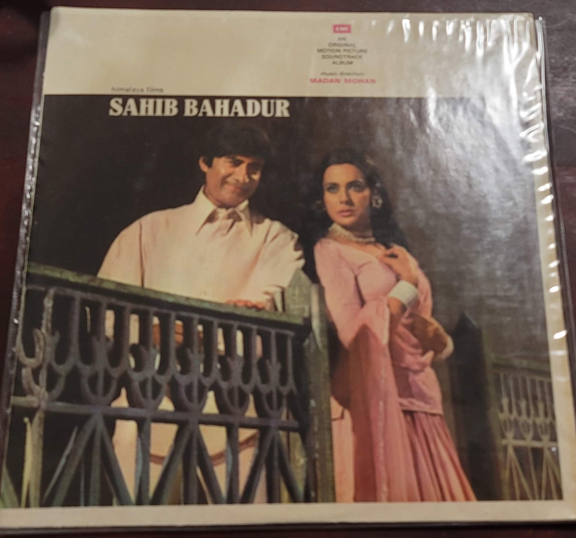 Sahib Bahadur- Record LP Vinyl Vintage -Bollywood