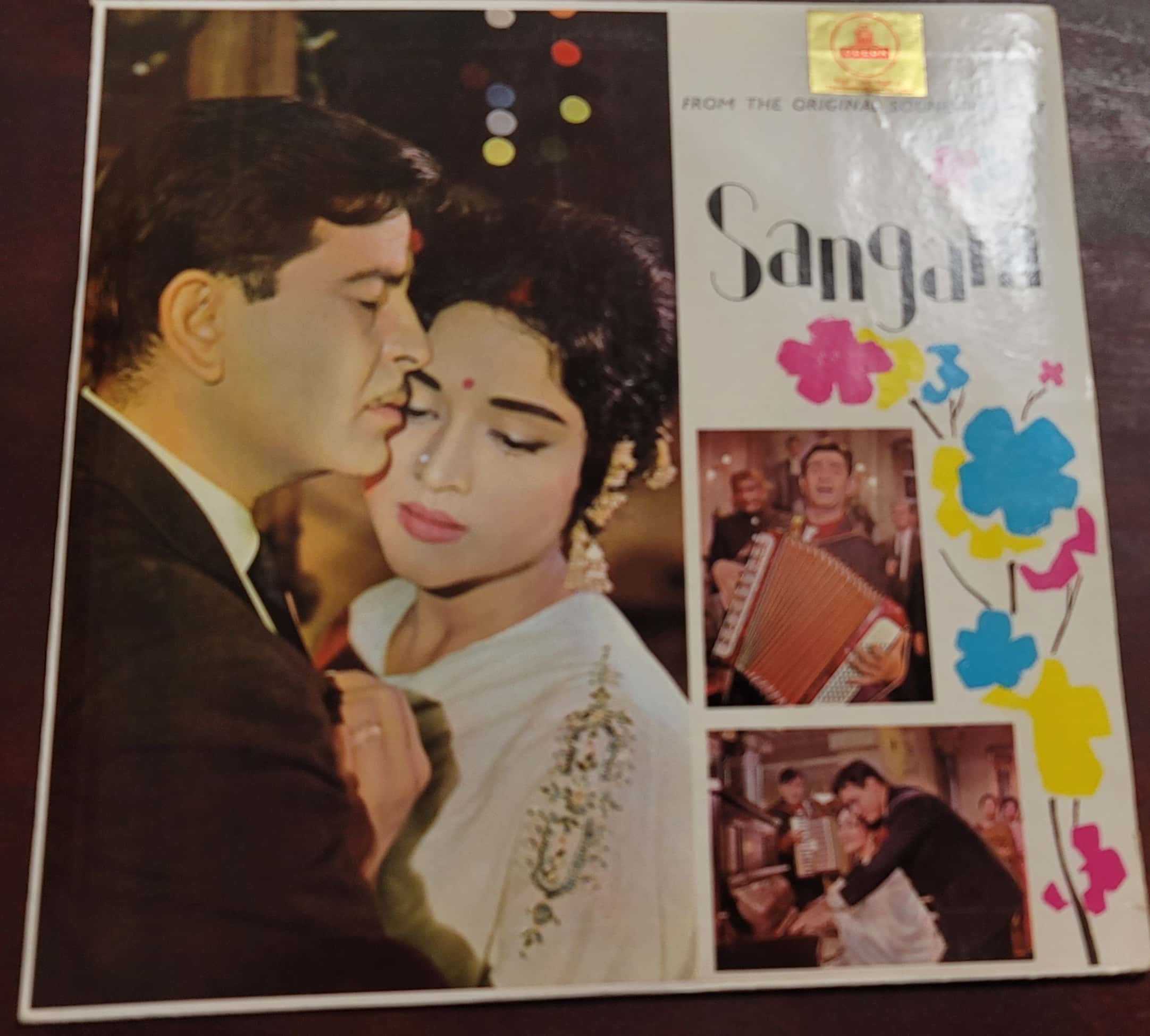 Sangam - Record LP Vinyl Vintage -Bollywood