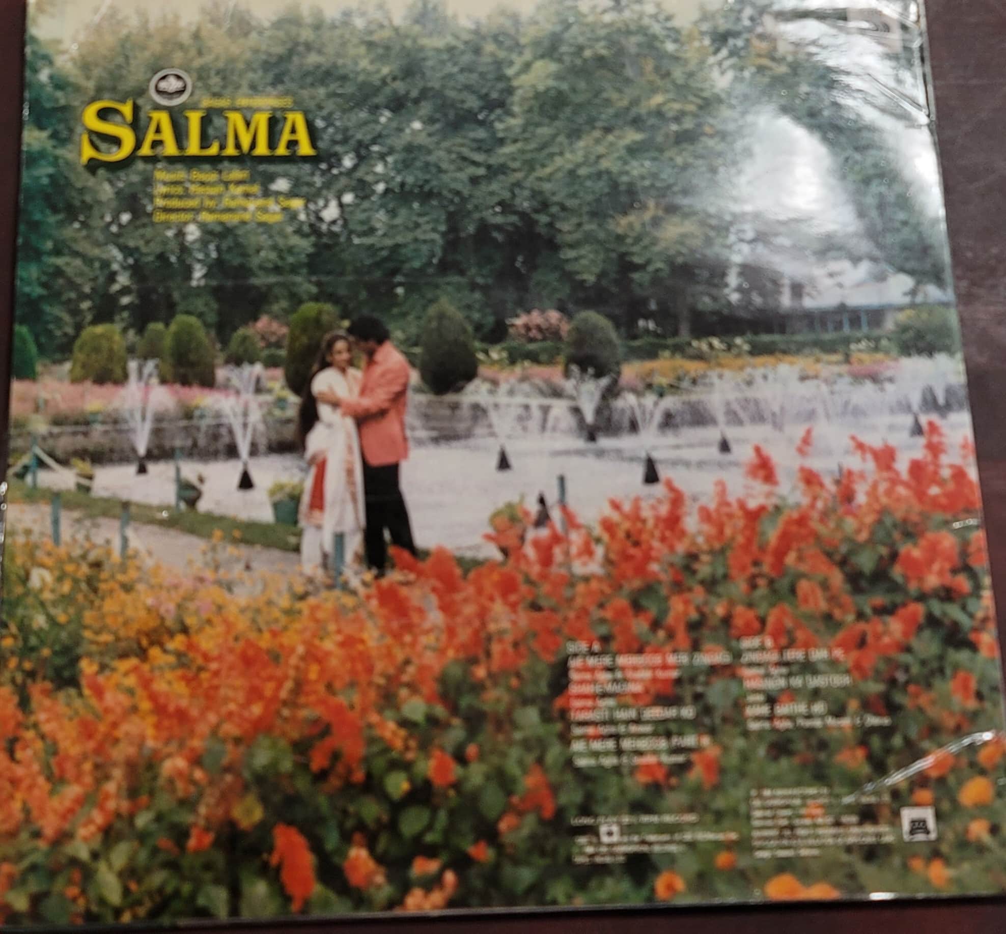 Salma – Record LP Vinyl Vintage -Bollywood - Image 2