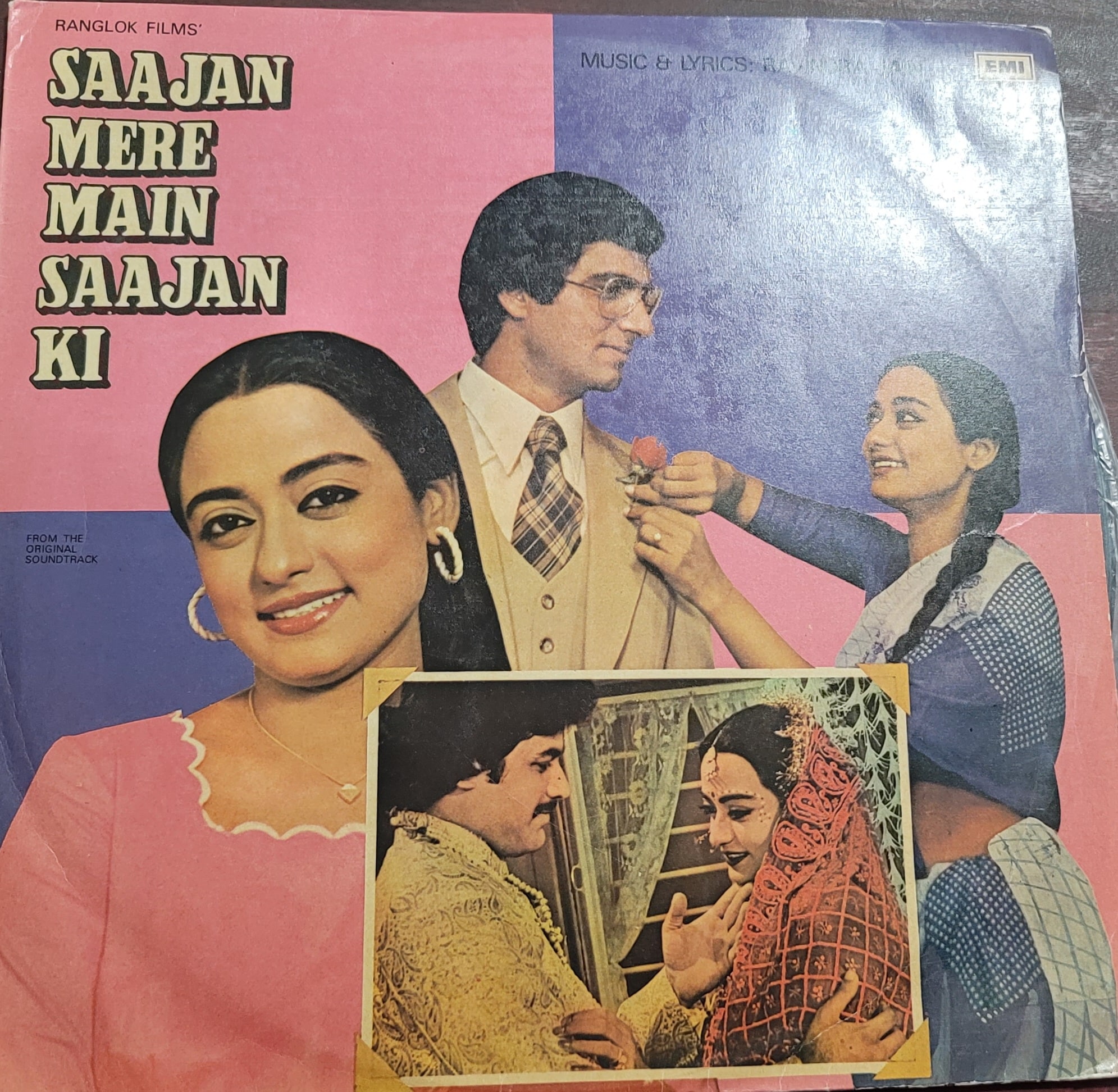 Saajan Mere Main Saajan Ki – Record LP Vinyl Vintage -Bollywood