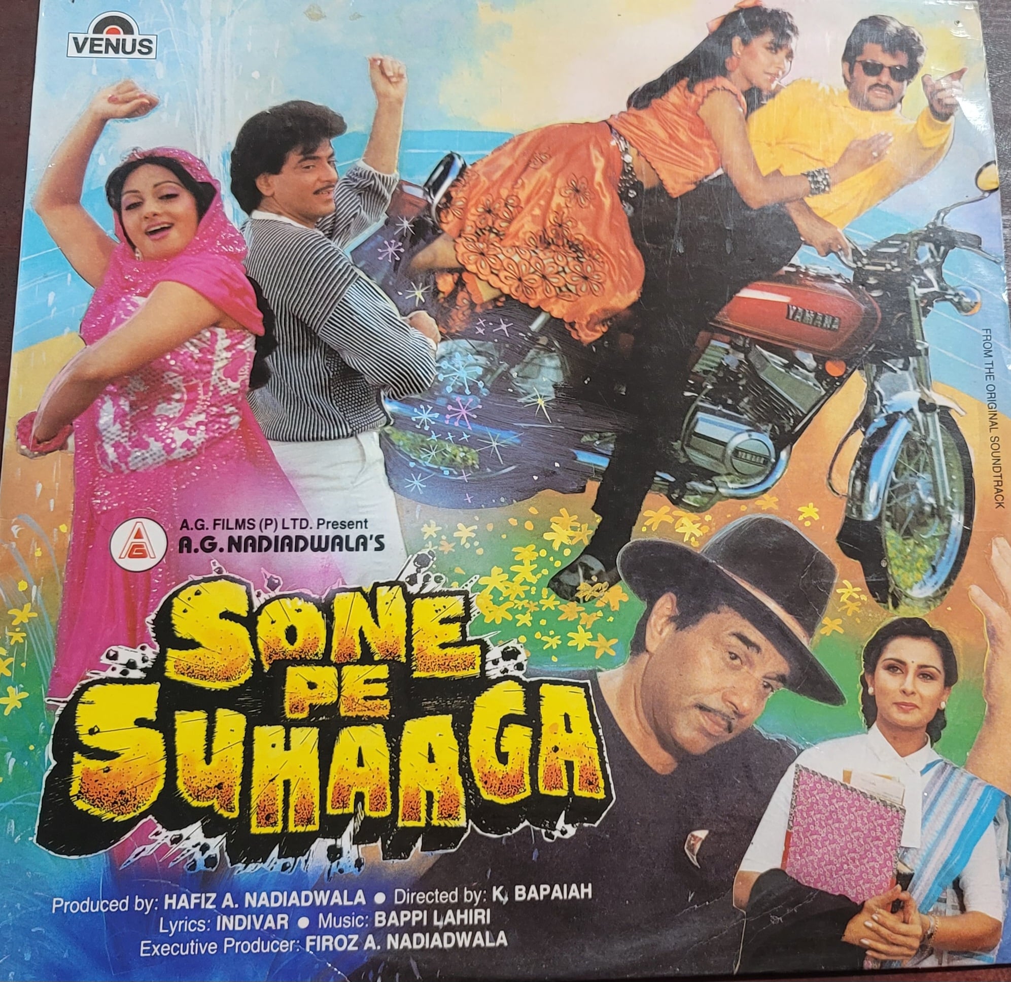 Sone Pe Suhaaga – Record LP Vinyl Vintage -Bollywood