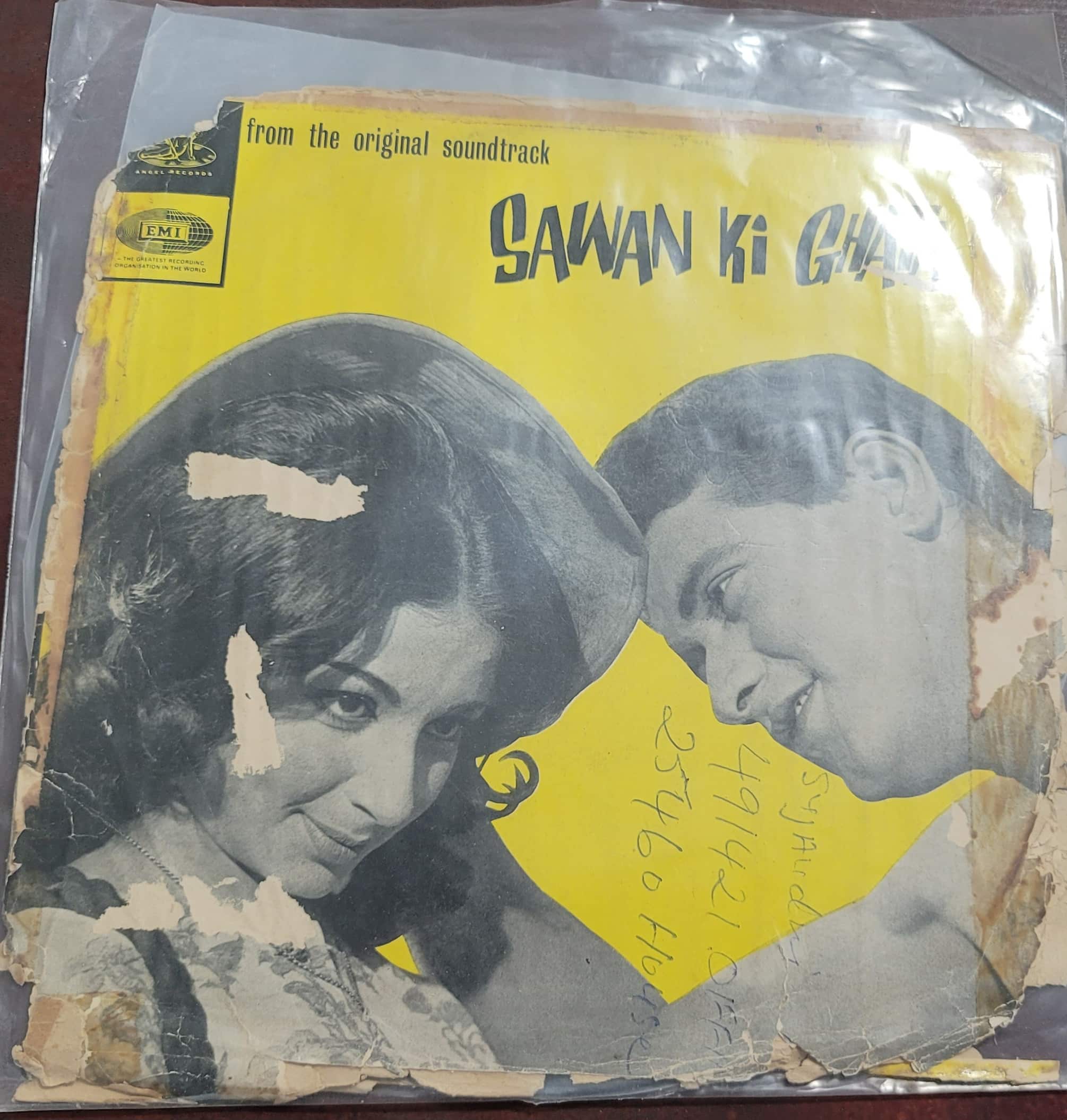 Sawan Ki Ghata - Record LP Vinyl Vintage -Bollywood