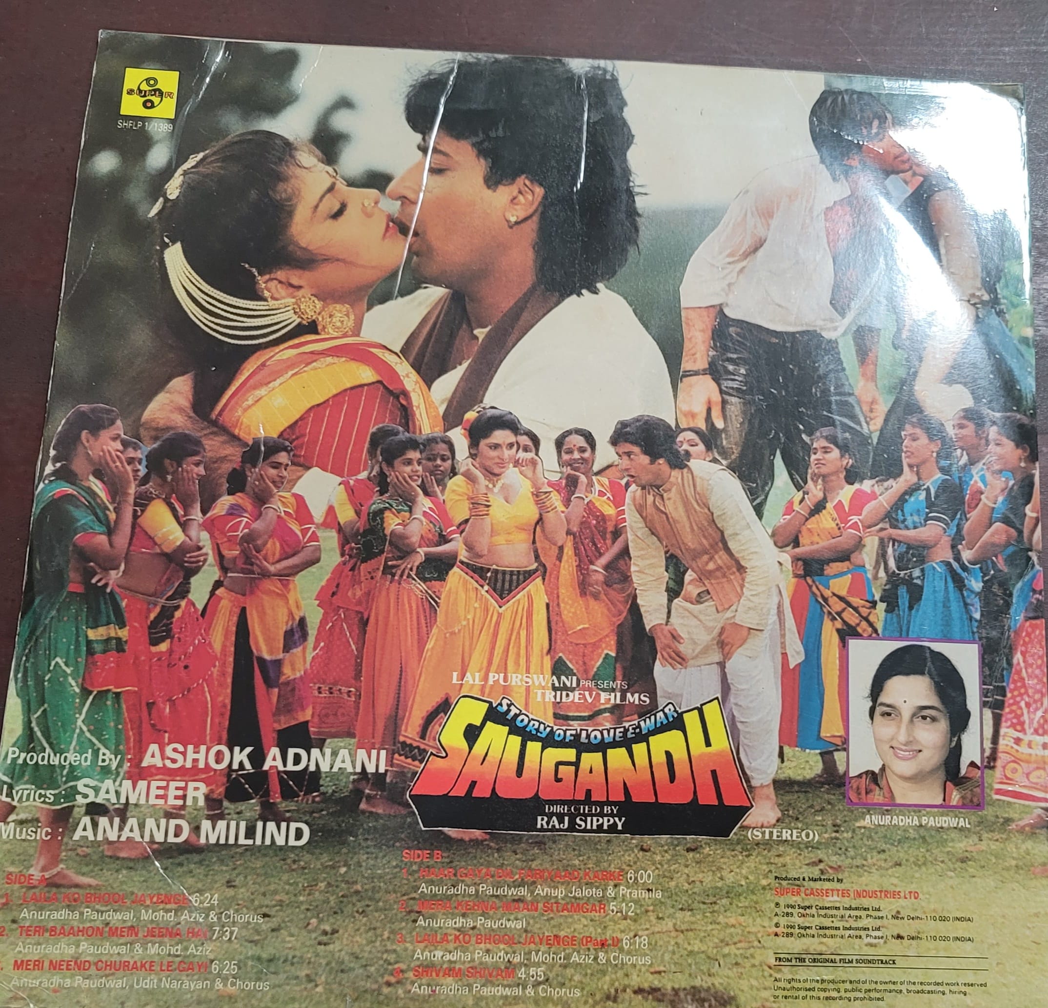 Saugandh – Record LP Vinyl Vintage -Bollywood - Image 2