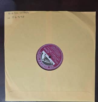 Birju Ustaad N 54598- 78 rpms - Shellac - Vintage Bollywood