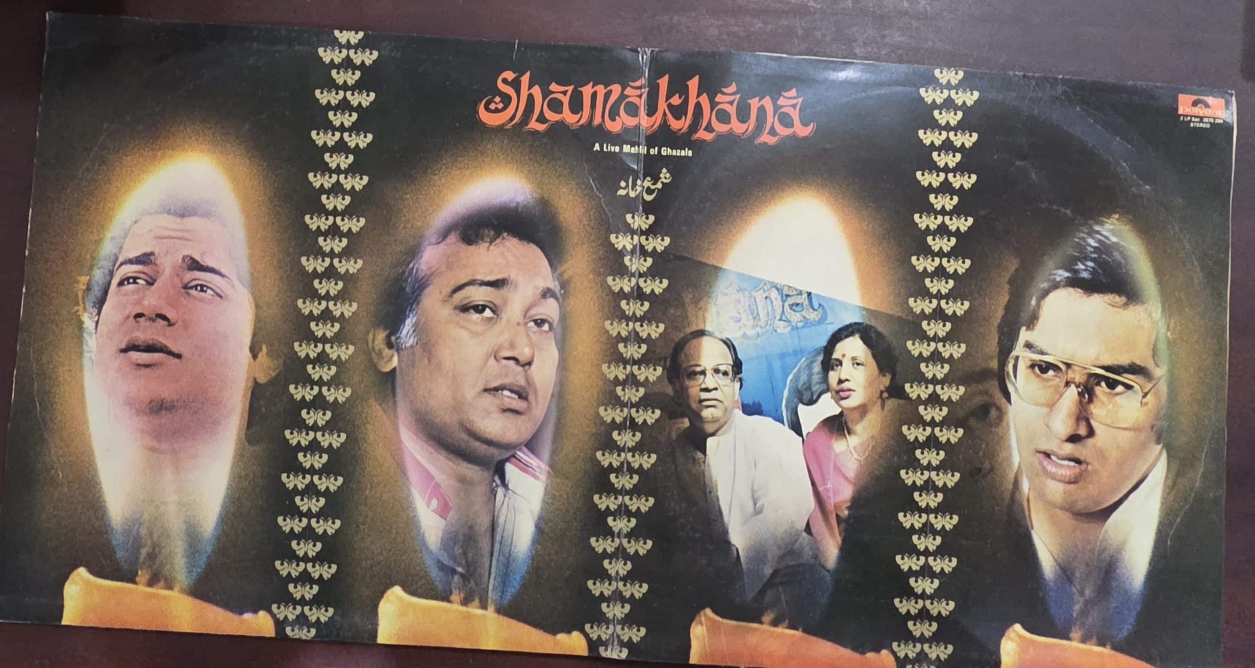 Shamakhana - A Live Mehfil Of Ghazals – Record LP Vinyl Vintage - Image 2