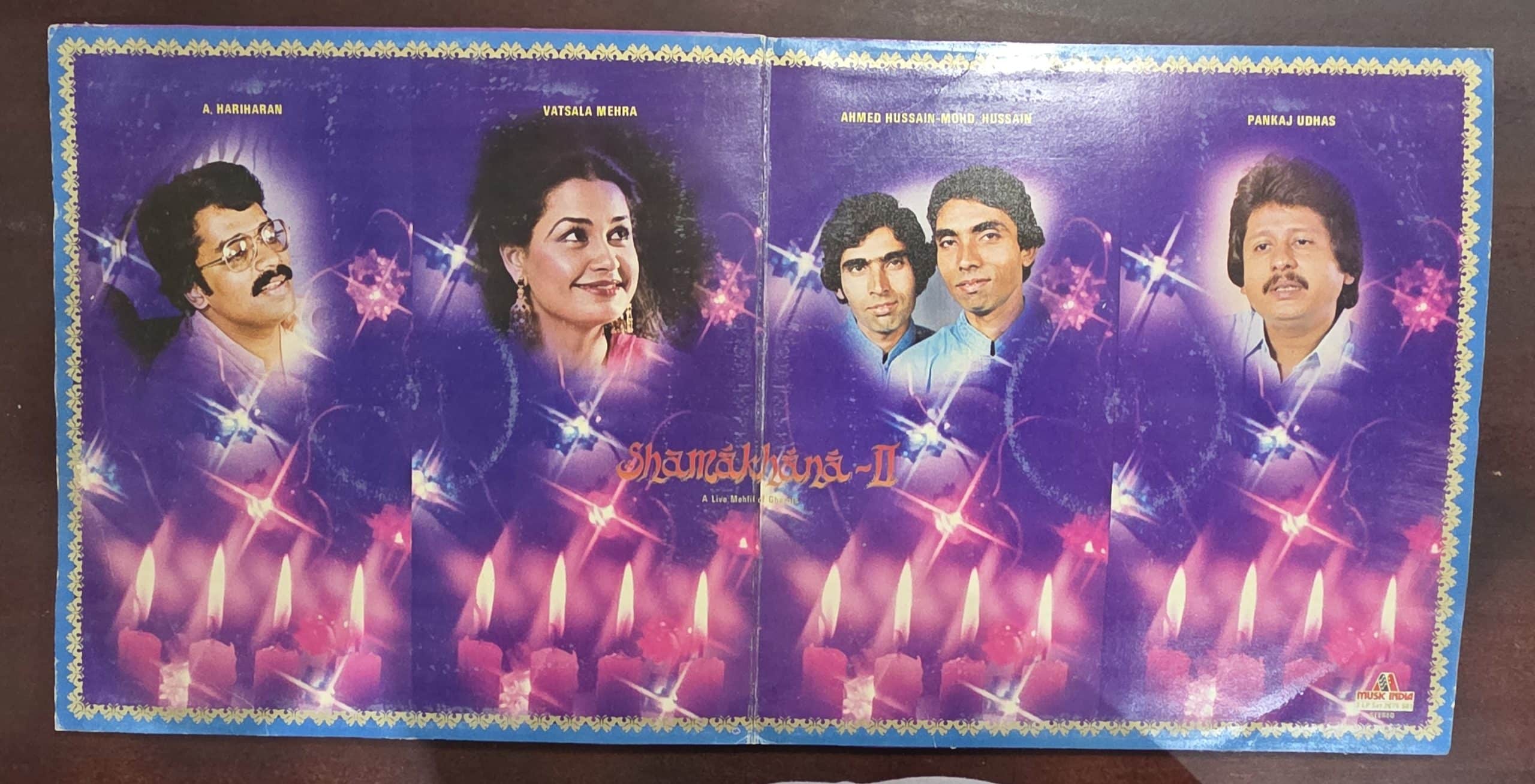 Shamakhana II - A Live Mehfil Of Ghazals – Record LP Vinyl Vintage - Image 2