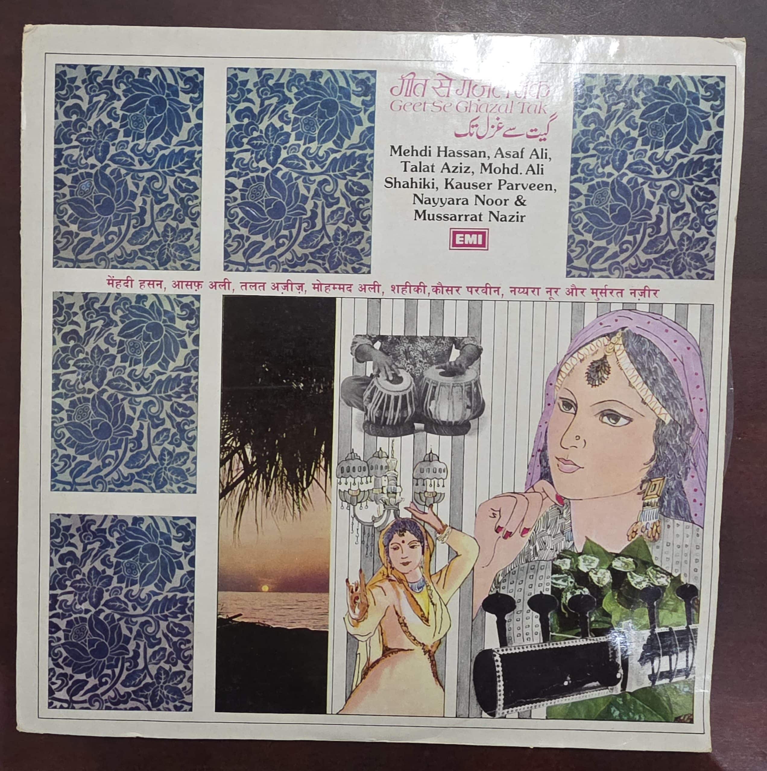 Geet Se Ghazal Tak – Record LP Vinyl Vintage