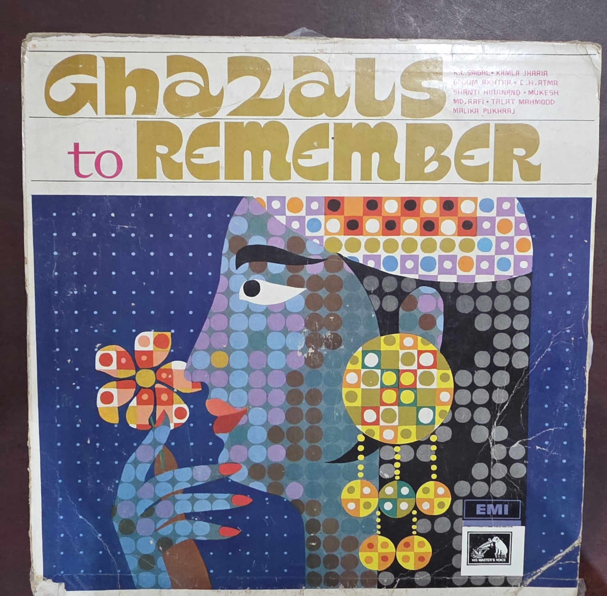 Ghazals to Remember – Record LP Vinyl Vintage