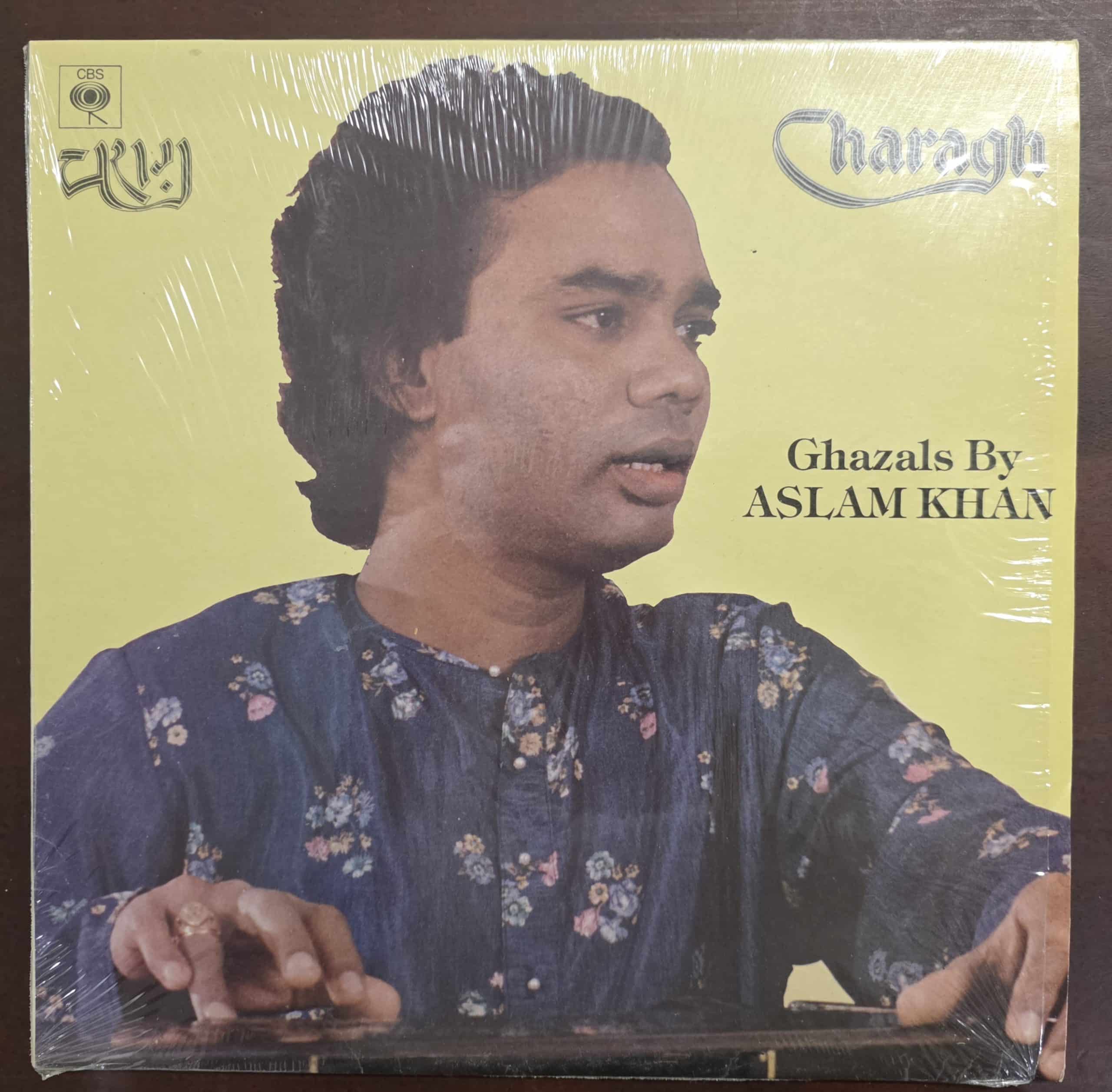 Charagh - Ghazals By Aslam Khan – Record LP Vinyl Vintage