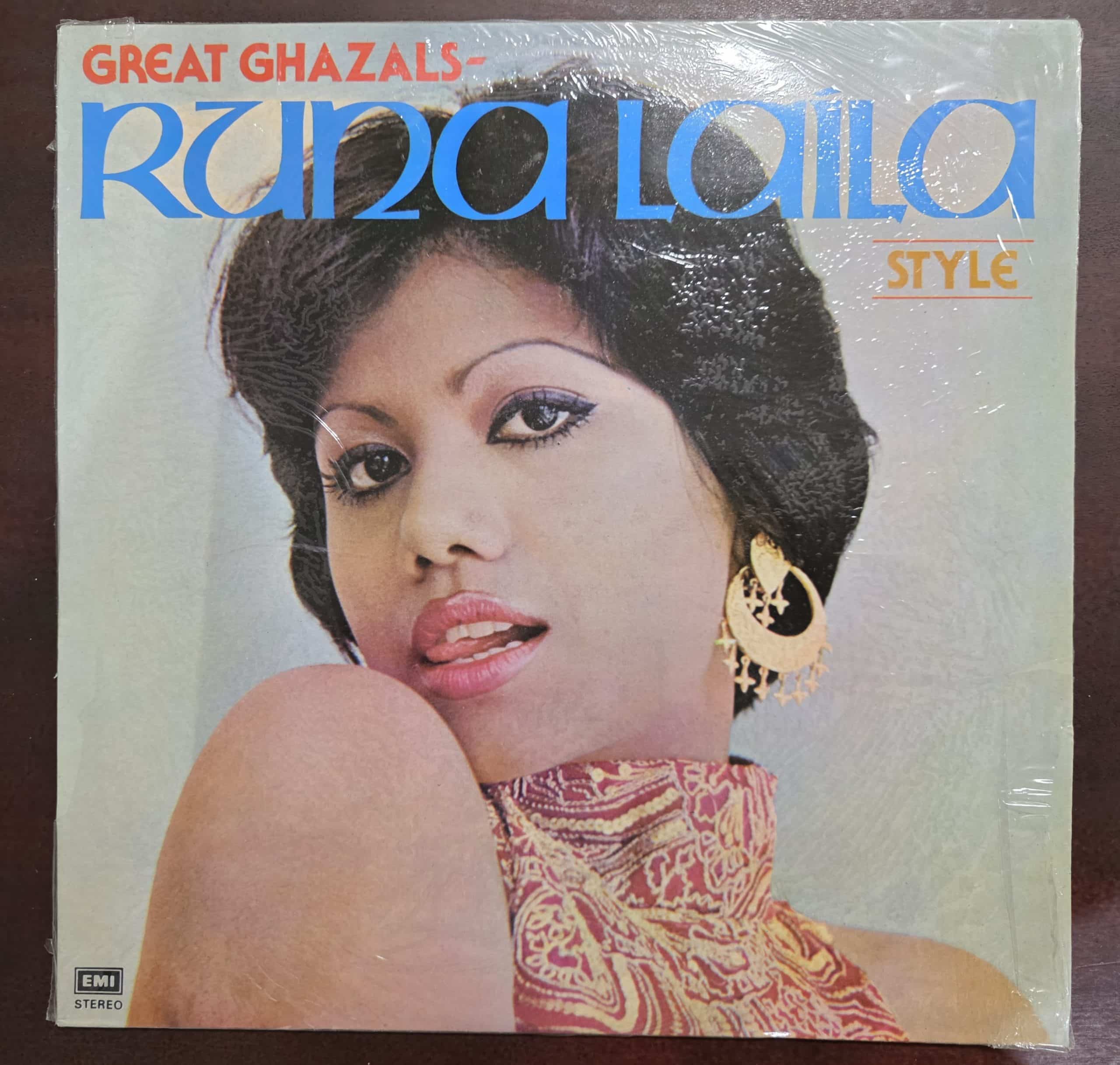 Great Ghazals- Runa Laila Style "Passions" – Record LP Vinyl Vintage