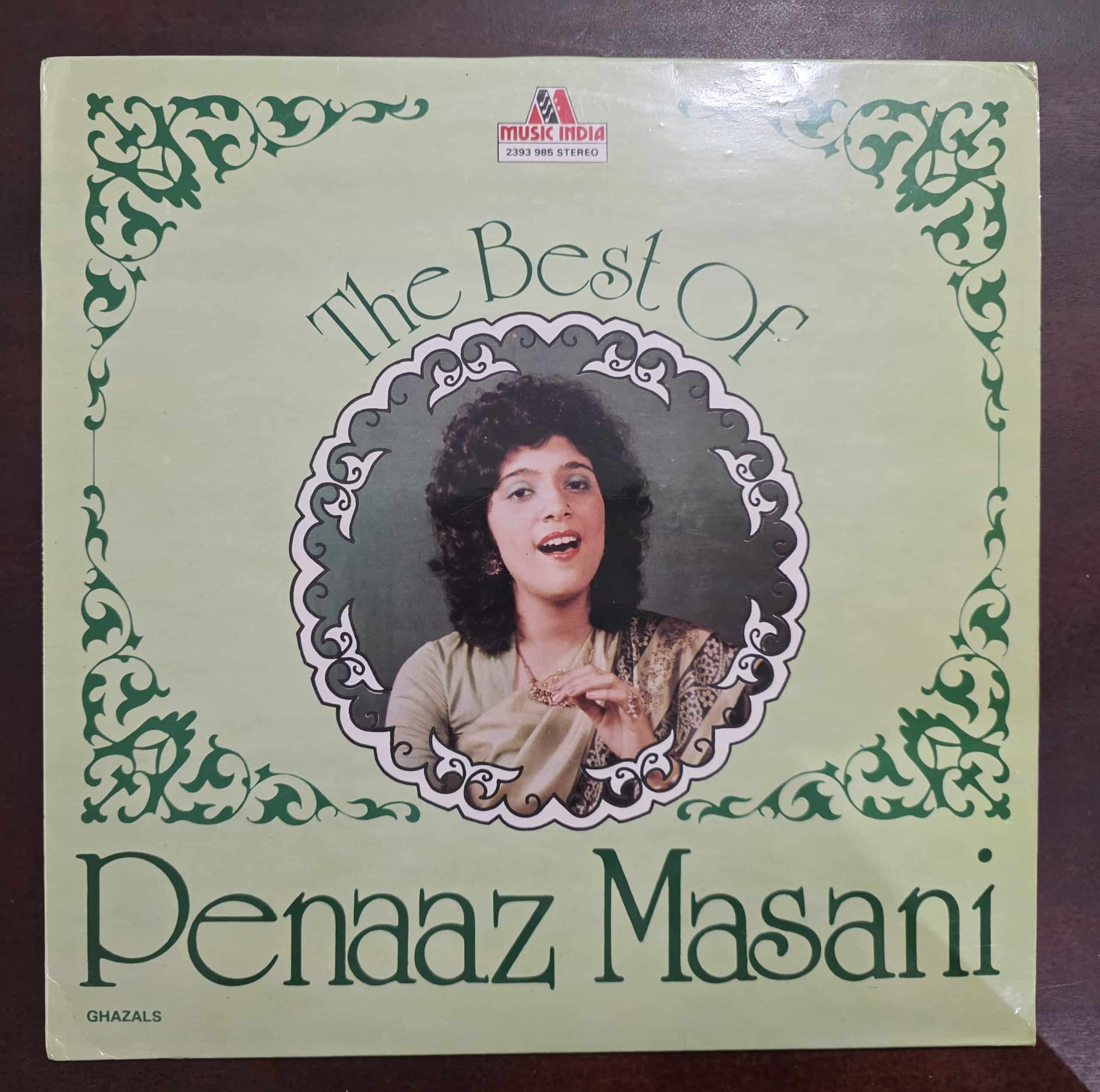 The Best of Penaaz Masani – Ghazals - Record LP Vinyl Vintage