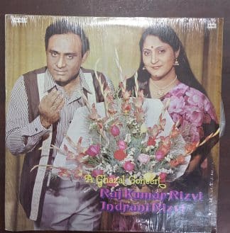 Ghazal Concert - Raj Kumar Rizvi & Indrani Rizvi - Record LP Vinyl Vintage