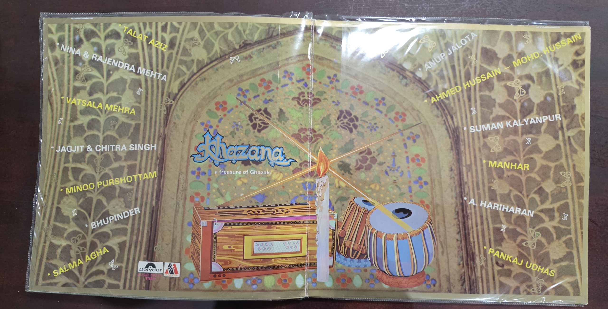 Khazana (A Treasure Of Ghazals) - Record LP Vinyl Vintage - Image 2