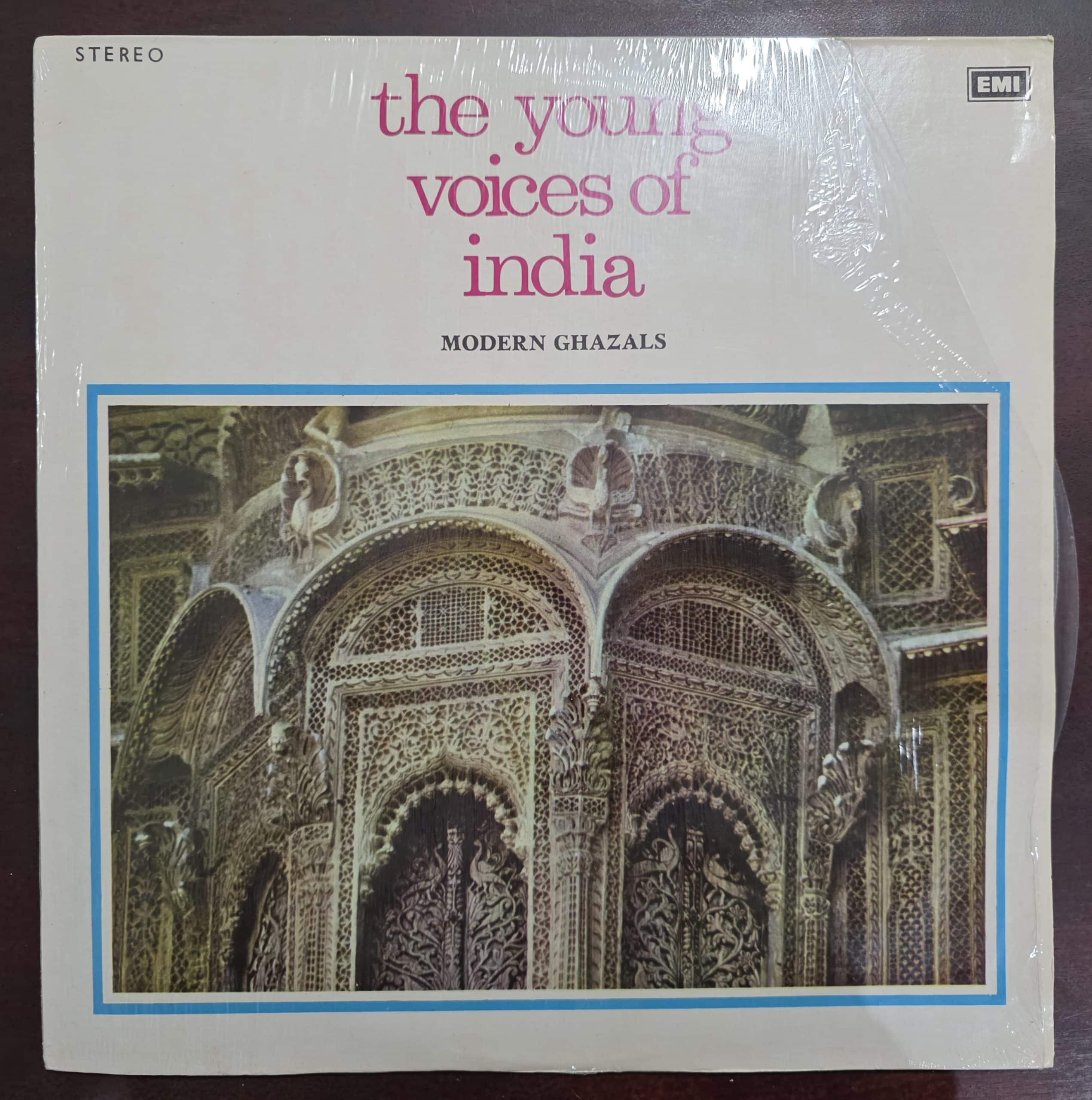 The Young Voices Of India - Modern Ghazals - Record LP Vinyl Vintage