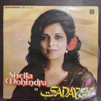 Sheila Mohindra In Sadayen -  Ghazals - Record LP Vinyl Vintage