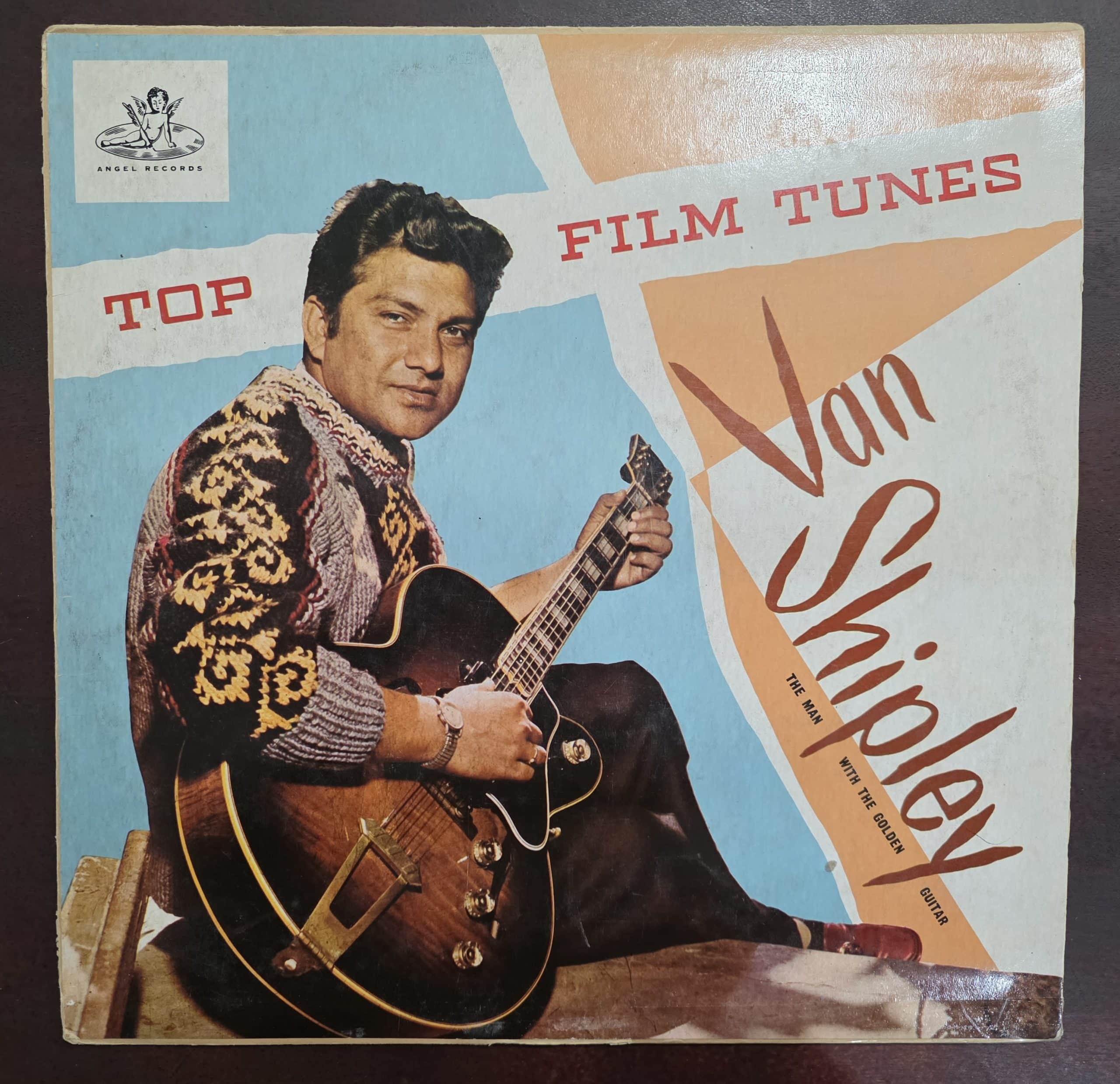 Top Film Tunes - Van Shipley - The Man with the Golden Guitar – Instrumental - Record LP Vinyl Vintage -Bollywood