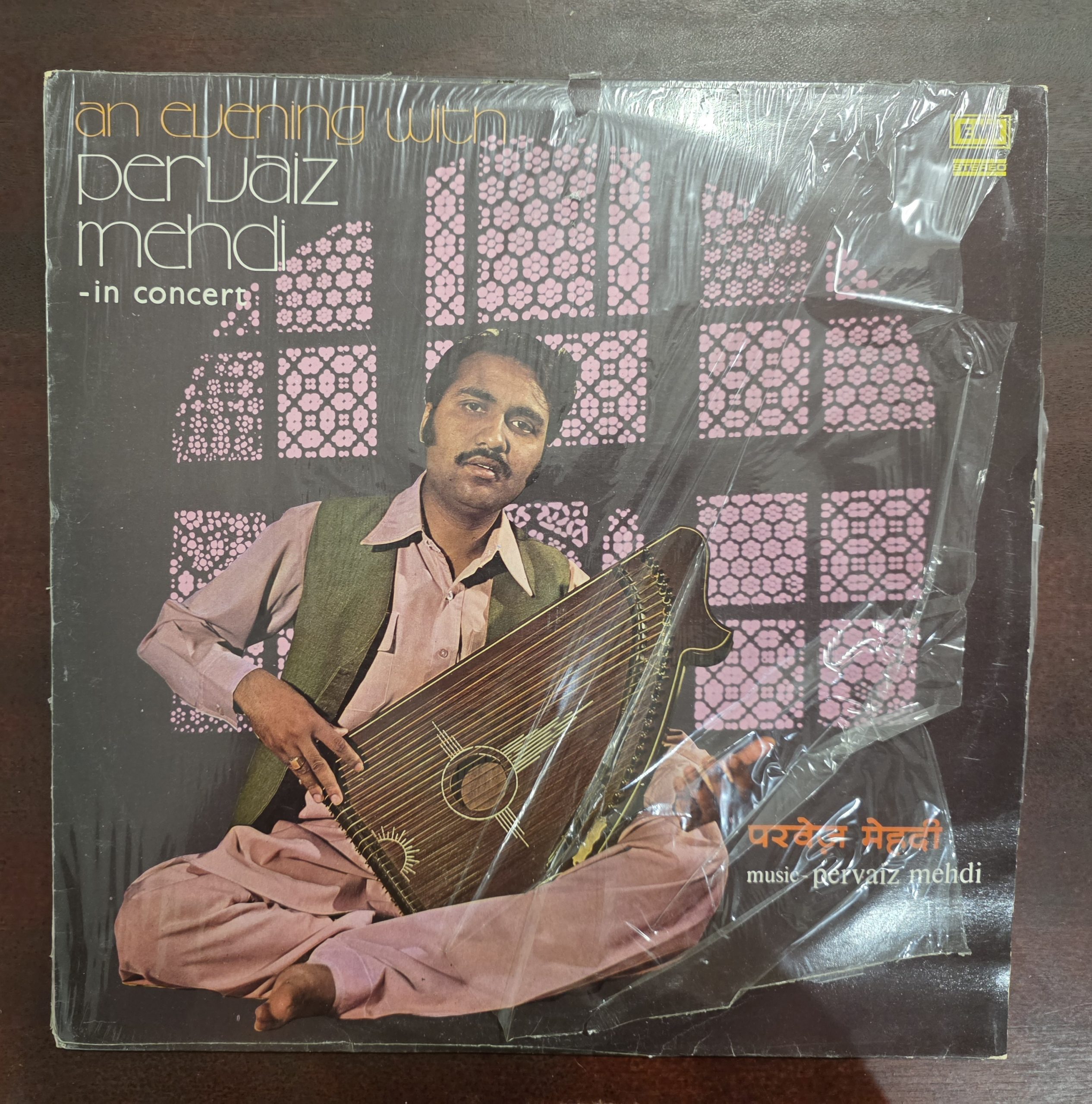 An Evening With Pervaiz Mehdi – Record LP Vinyl Vintage -Bollywood