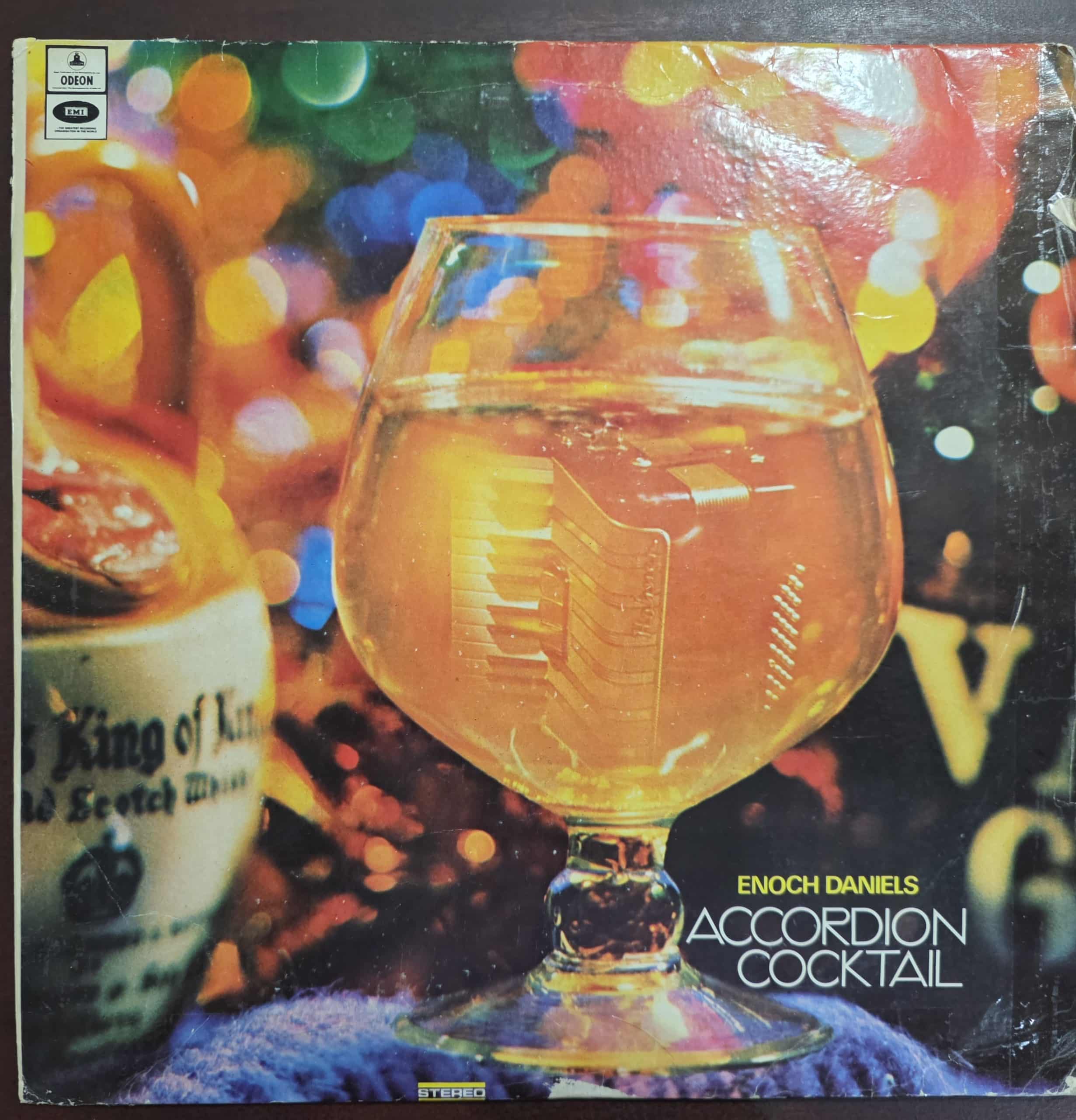Accordion Cocktail - Enoch Daniels - Instrumental – Record LP Vinyl Vintage -Bollywood