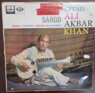 Sarod- Ustad Ali Akbar Khan* - Instrumental –  Record LP Vinyl Vintage -Bollywood