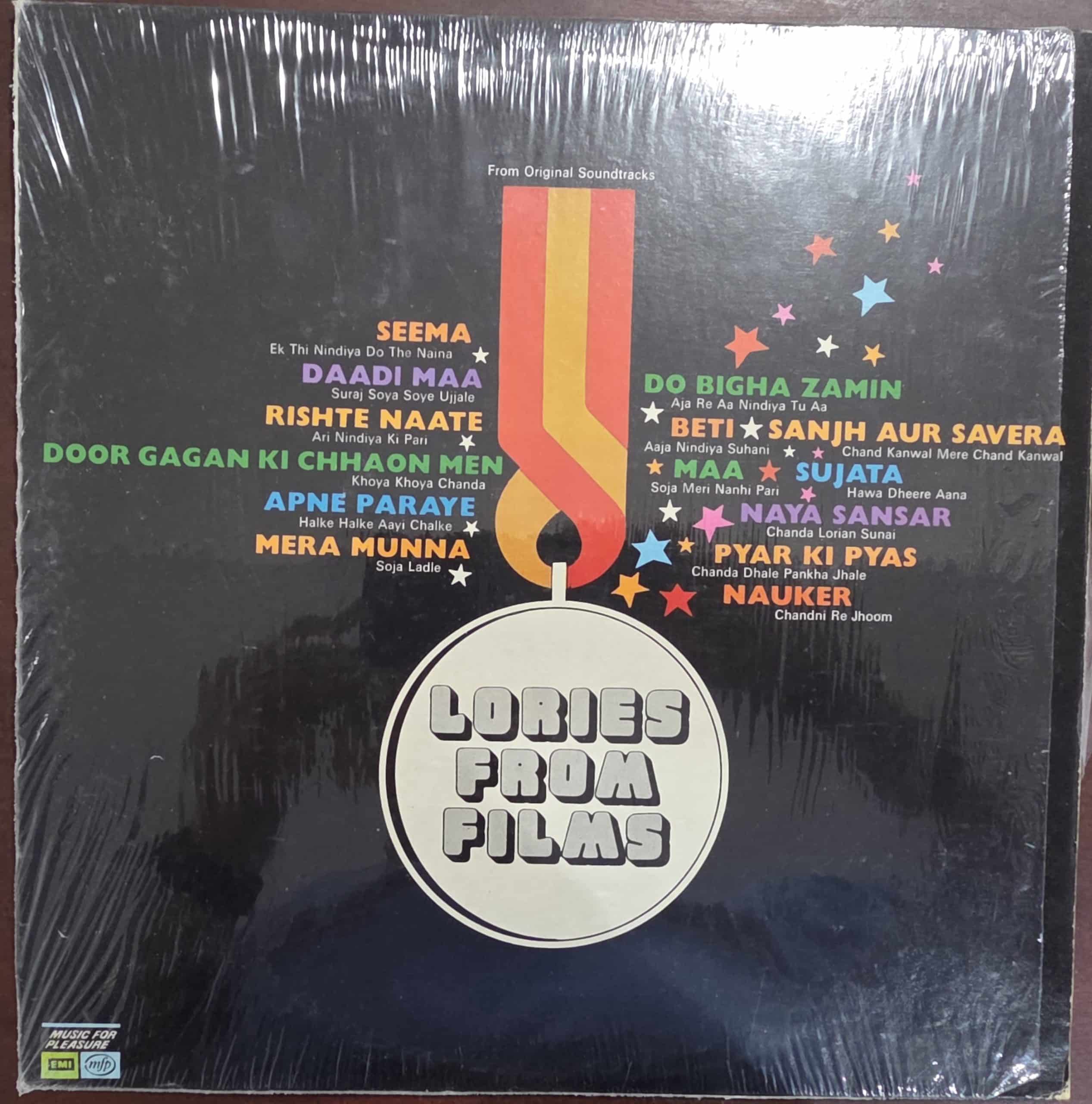 Lories From Films - Record LP Vinyl Vintage -Bollywood