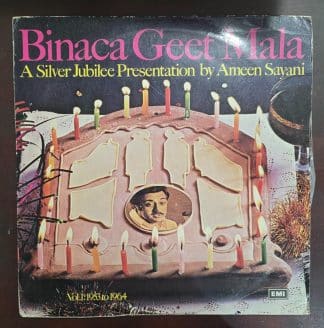 Binaca Geet Mala Vol.1- Various  –  Record LP Vinyl Vintage -Bollywood