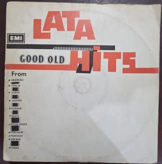 Good Old Hits- Lata Mangeshkar – Record LP Vinyl Vintage -Bollywood