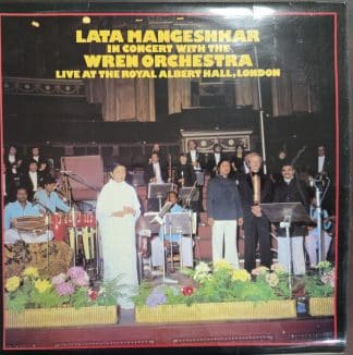 Lata Mangeshkar In Concert With The Wren Orchestra – Live At The Royal Albert Hall, London – Record LP Vinyl Vintage -Bollywood