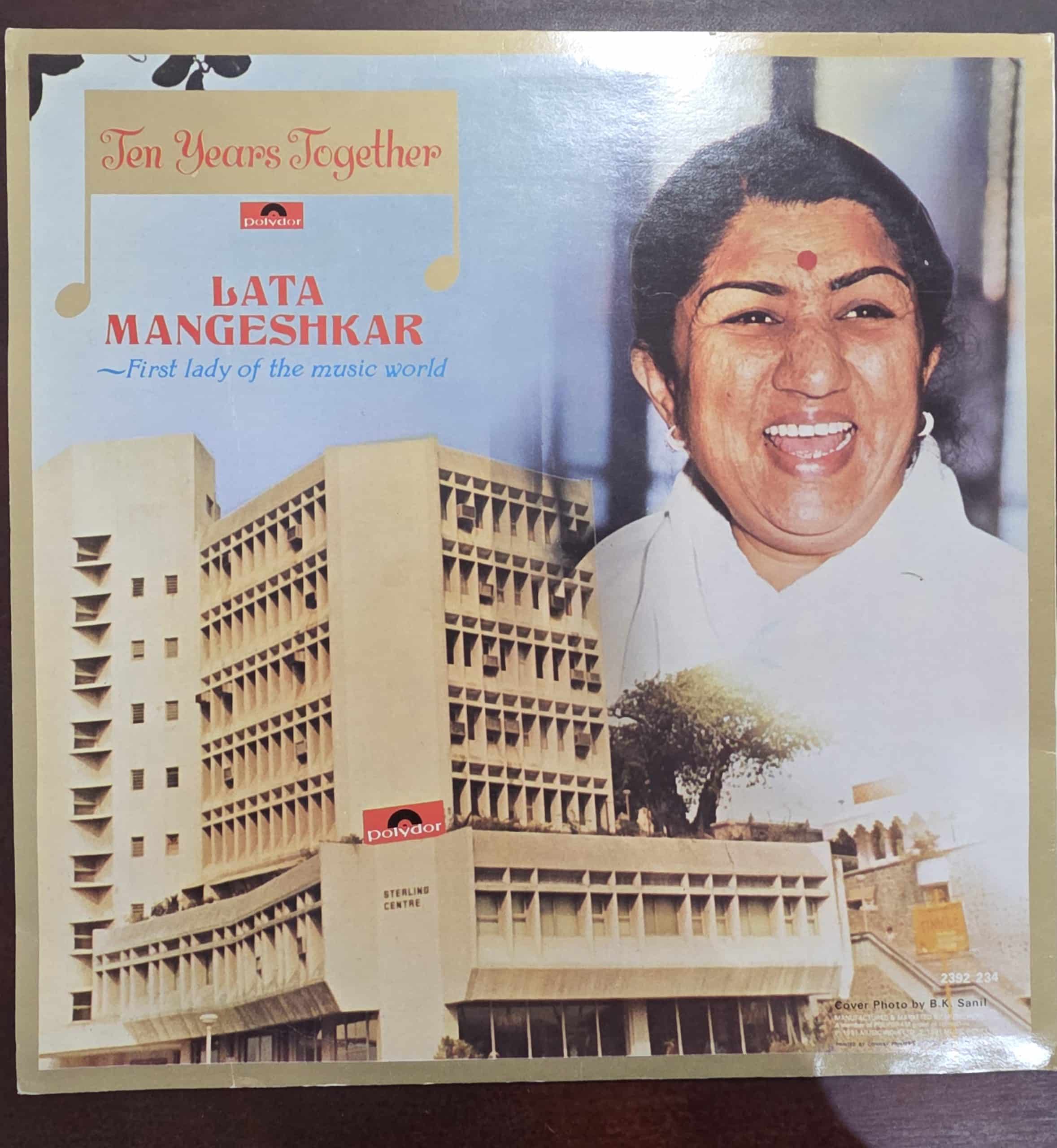 Lata Mangeshkar ~ First Lady Of The Music World – Record LP Vinyl Vintage -Bollywood - Image 2