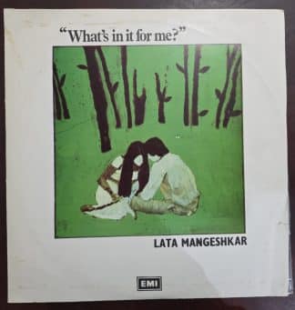 What's In It For Me? - Lata Mangeshkar – Record LP Vinyl Vintage -Bollywood