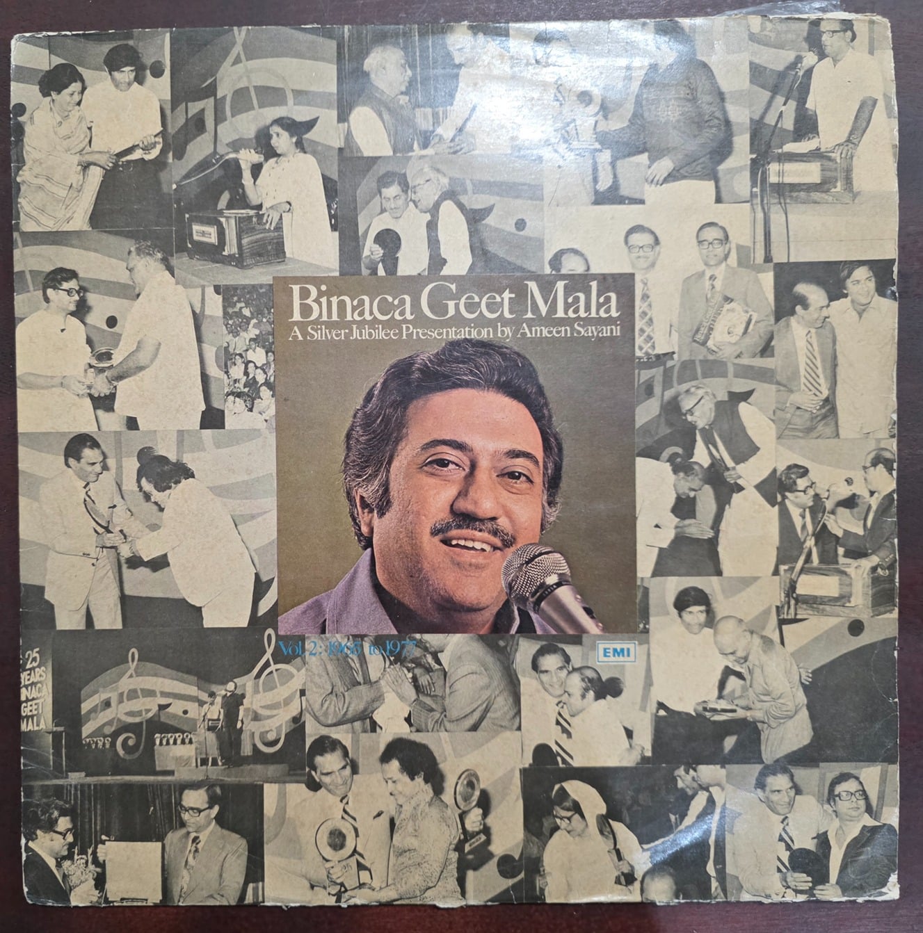 Binaca Geet Mala Vol.2- Various (Jacket Worn) – Record LP Vinyl Vintage -Bollywood
