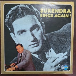 Surendra Sings Again! –  Record LP Vinyl Vintage -Bollywood