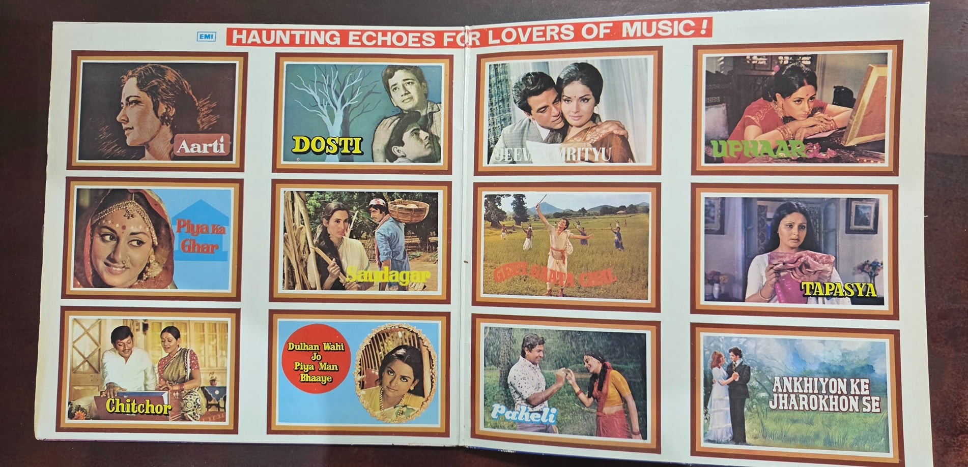 Hits From Rajshri – Record LP Vinyl Vintage - Bollywood - Image 2