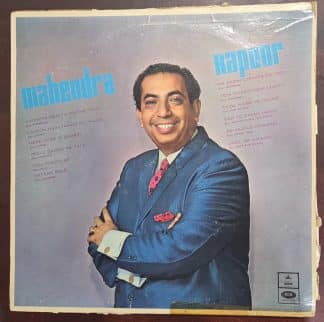 Mahendra Kapoor - Mahendra Kapur– Record LP Vinyl Vintage (Jacket Worn) - Bollywood