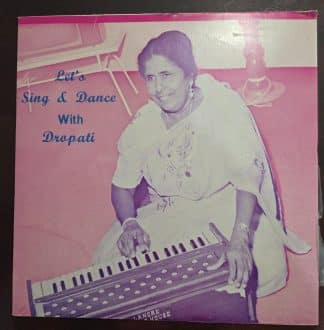 Let's Sing & Dance With Dropati - Record LP Vinyl Vintage – Bollywood