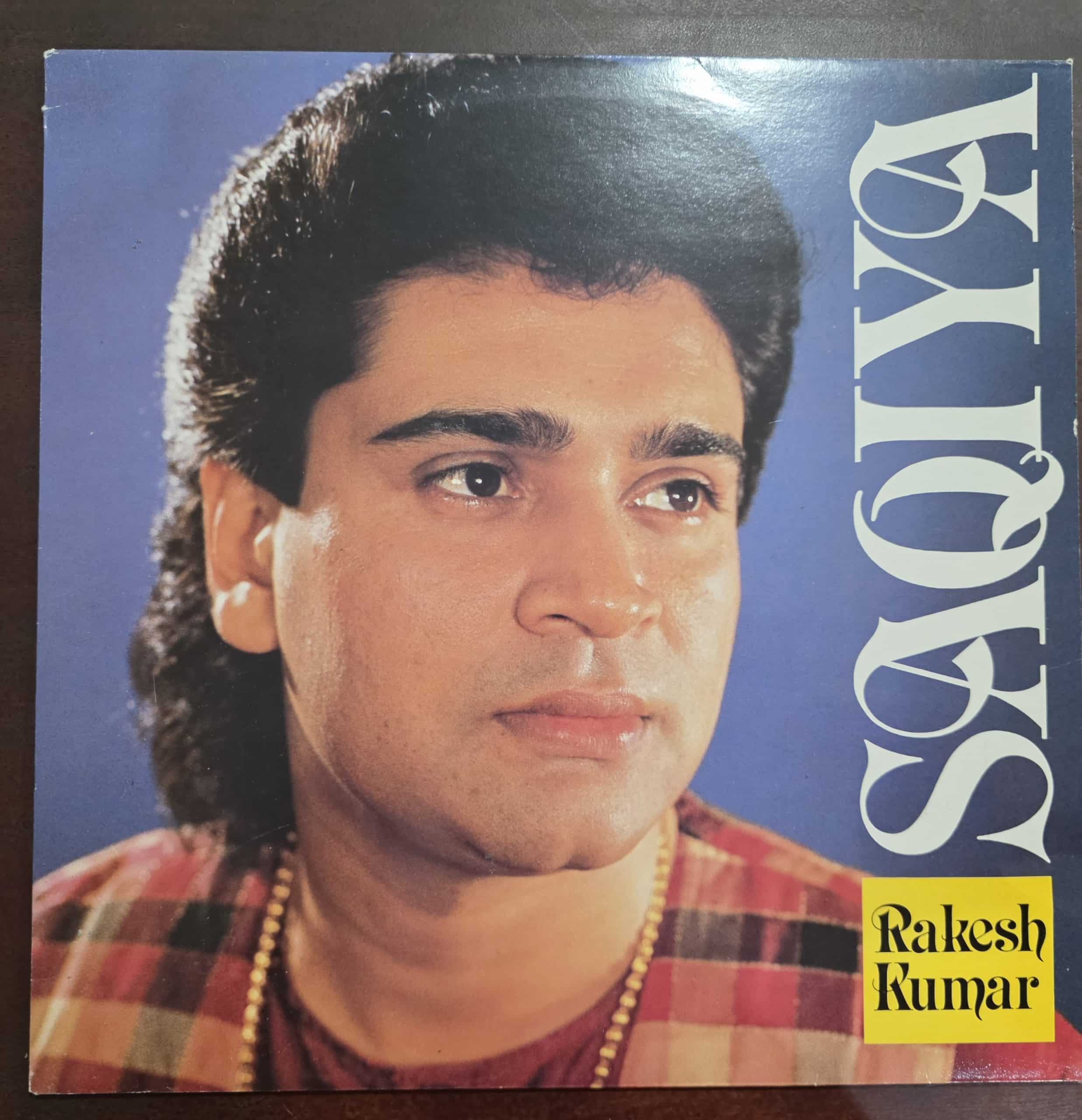 Saqiya - Rakesh Kumar - Record LP Vinyl Vintage - Bollywood