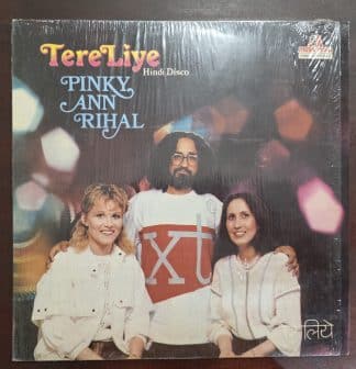 Tere Liye (Hindi Disco) - Pinky Ann Rihal – Record LP Vinyl Vintage - Bollywood