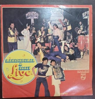 Maheshkumar & Party – Live - Record LP Vinyl Vintage - Bollywood