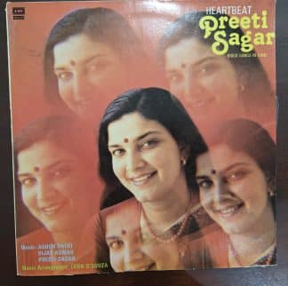 Heartbeat. Disco Songs In Hindi - Preeti Sagar - Record LP Vinyl Vintage – Bollywood