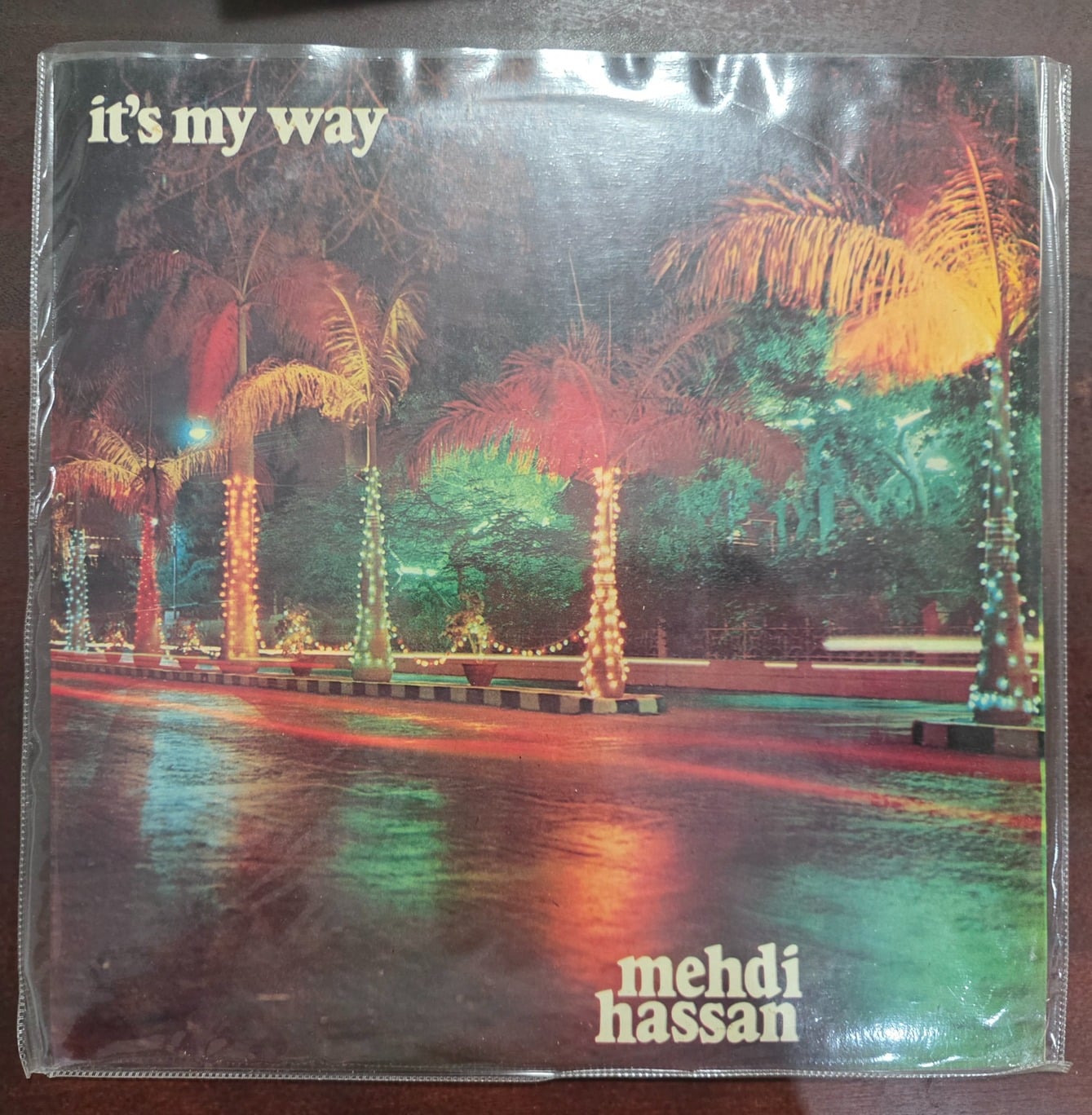It's My Way – Mehdi Hassan (Worn Sleeve)- Record LP Vinyl Vintage Bollywood