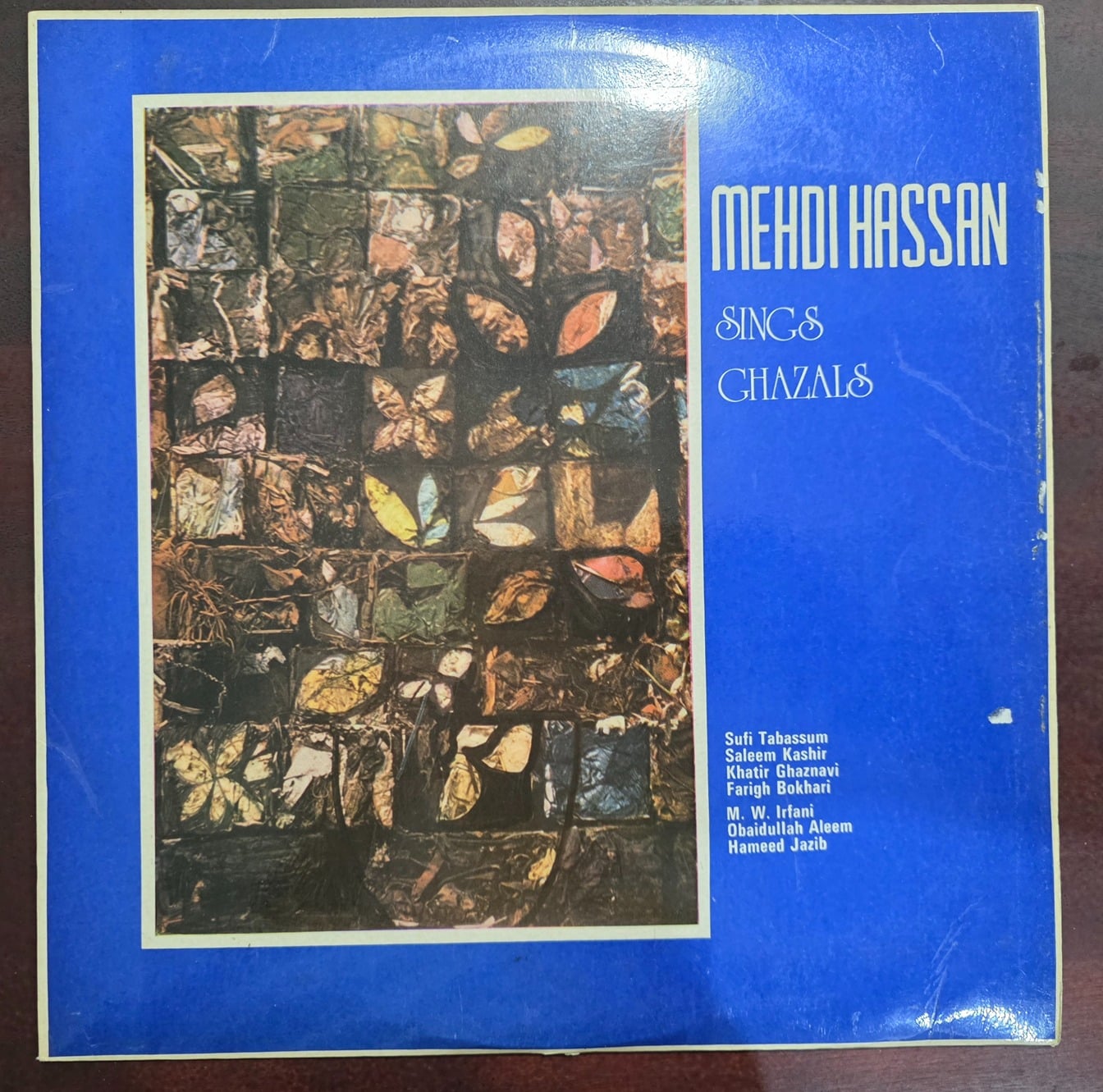 Mehdi Hassan – Sings Ghazals - Record LP Vinyl Vintage Bollywood