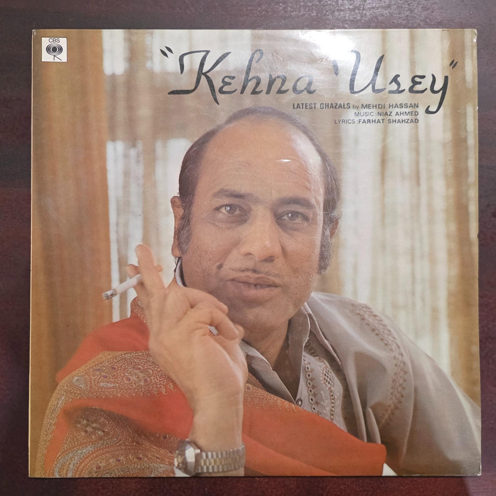 Kehna Usey - Latest Ghazals By Mehdi Hassan - Record LP Vinyl Vintage Bollywood